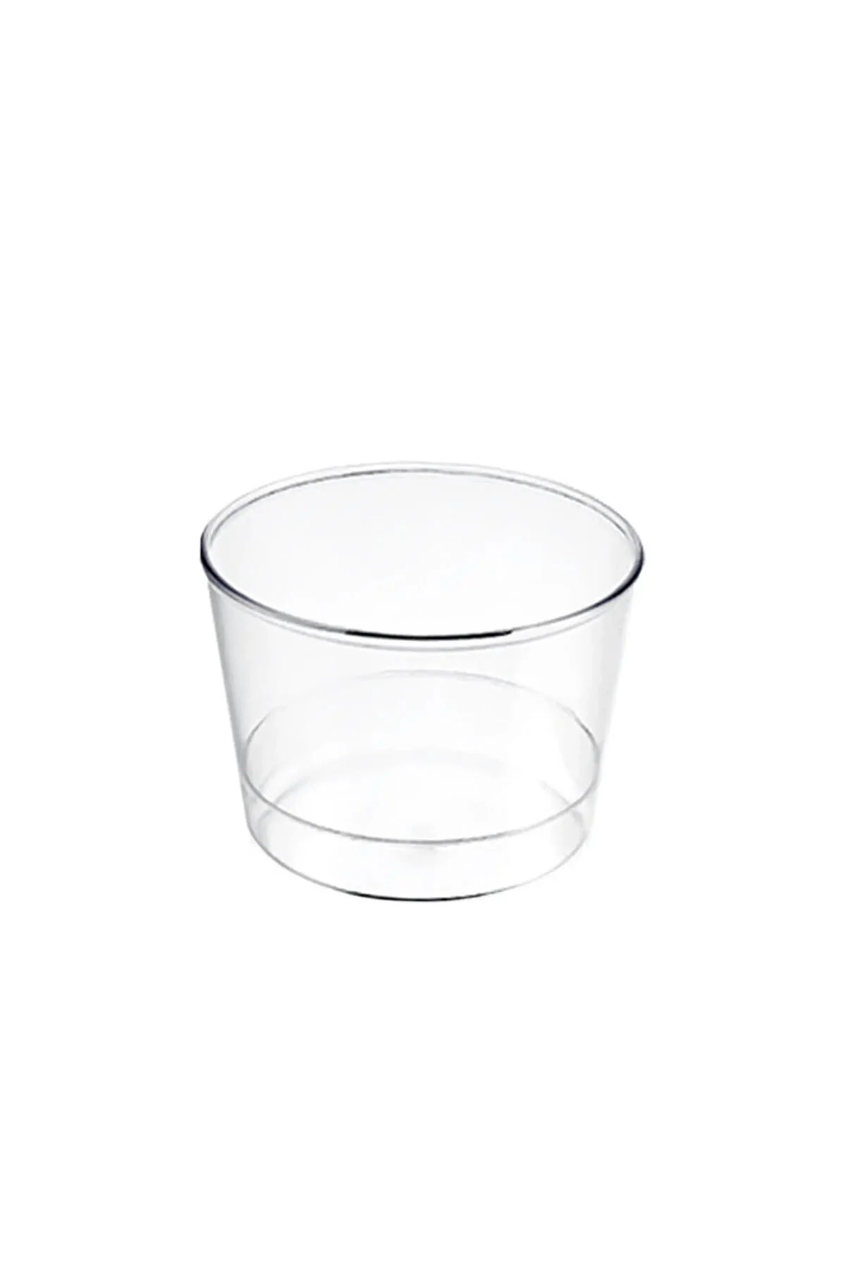 Plastik Bodega Plastik Tatlı Kabı 250 Cc - 20 Adet Tatlı Magnolia Profiterol Tiramisu Trileçe