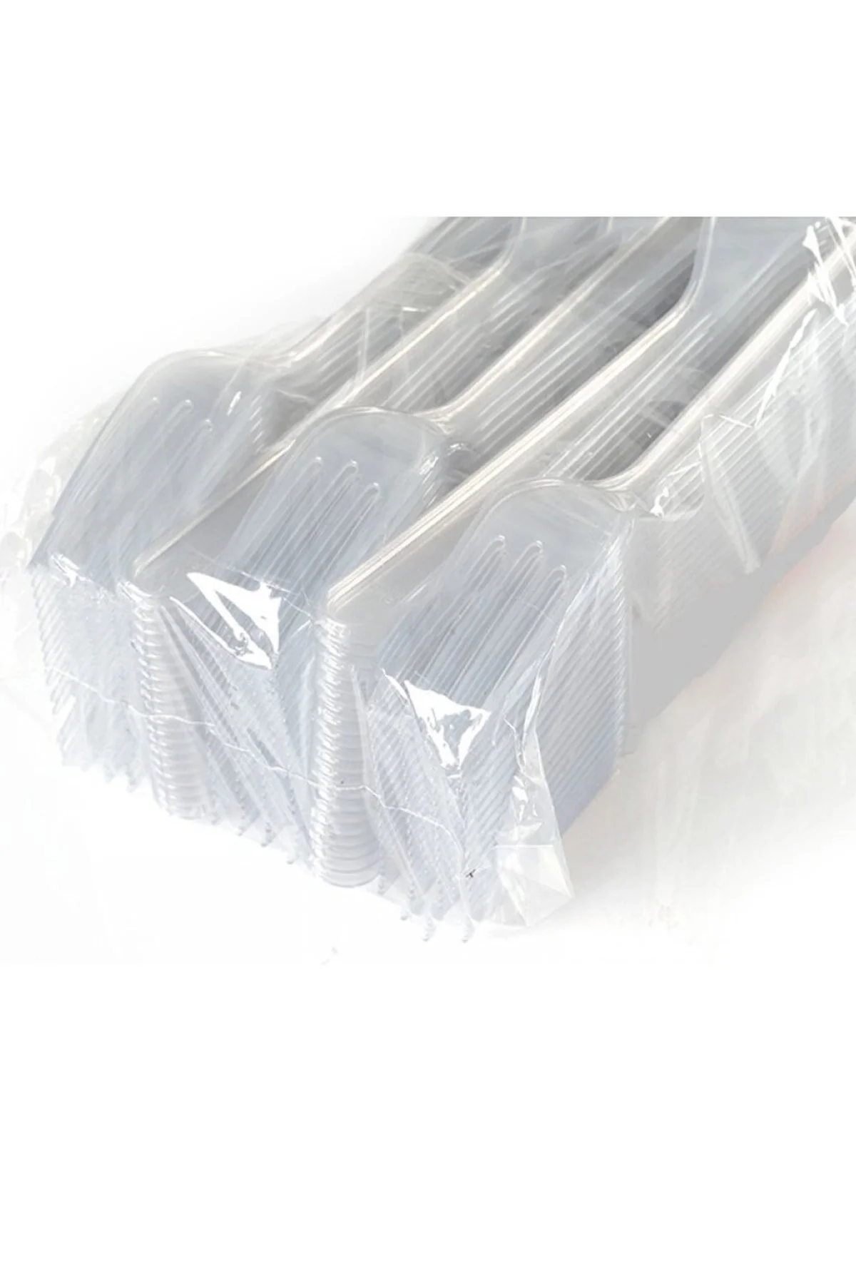 Plastik Çatal 100 ’ Adet — Çatal & Bıçak & Kaşık
