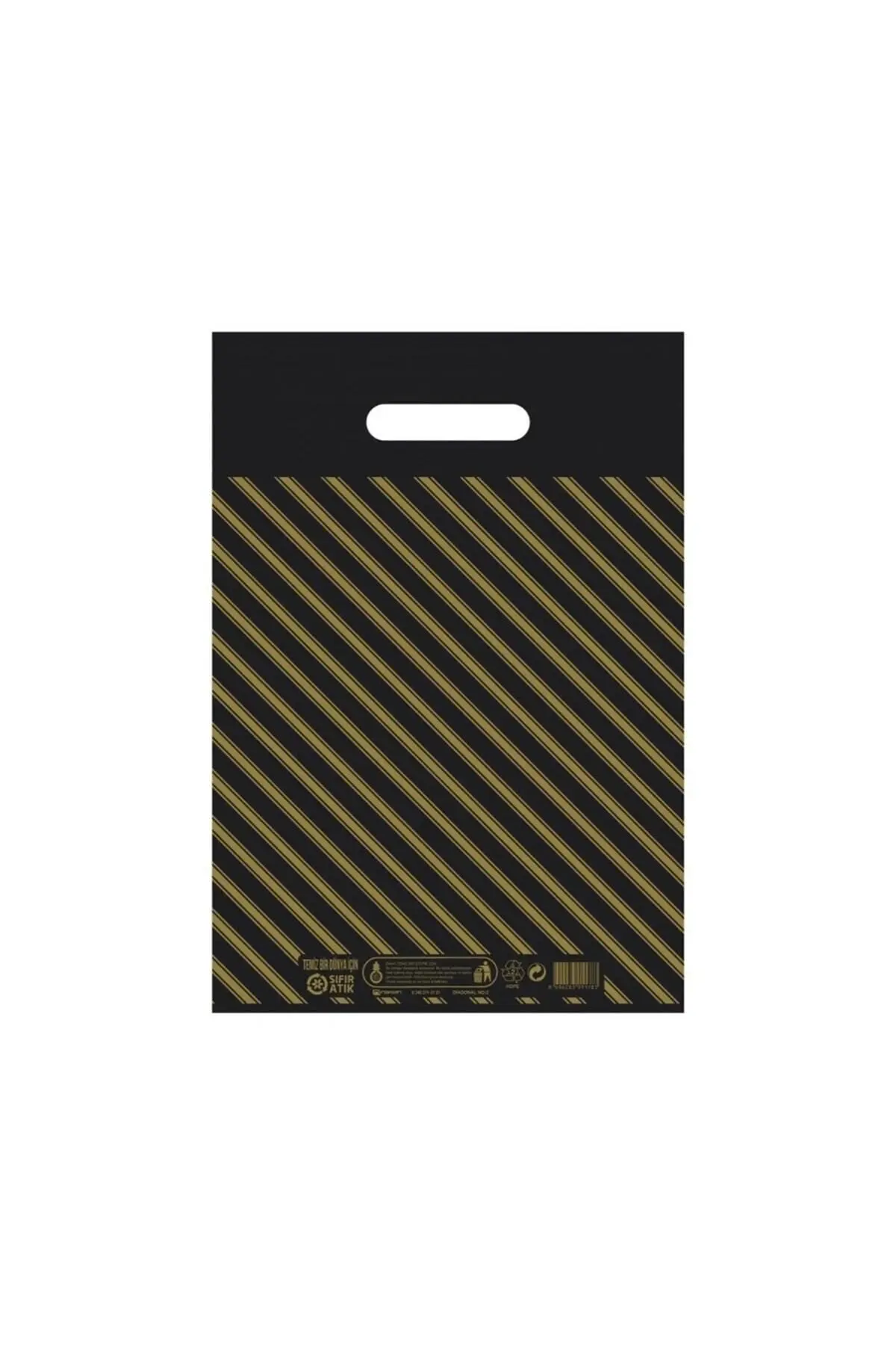 Takviyeli Diagonal Poşet 33x45 No:3 — Poşet