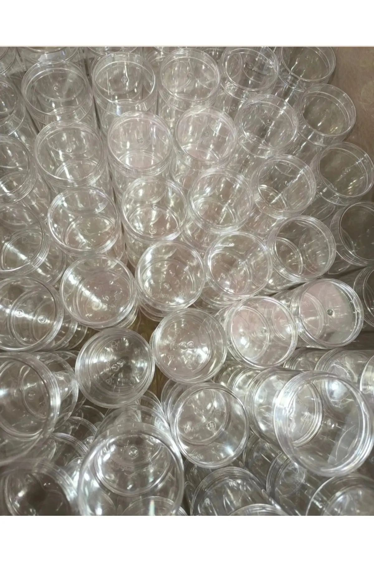 Magnolya Kasesi Tatlı Salata Sunum Kabı Kristal Mika Kullan At 300CC Sert Plastik 10 Adet Kap+Kapak — Kase (5)
