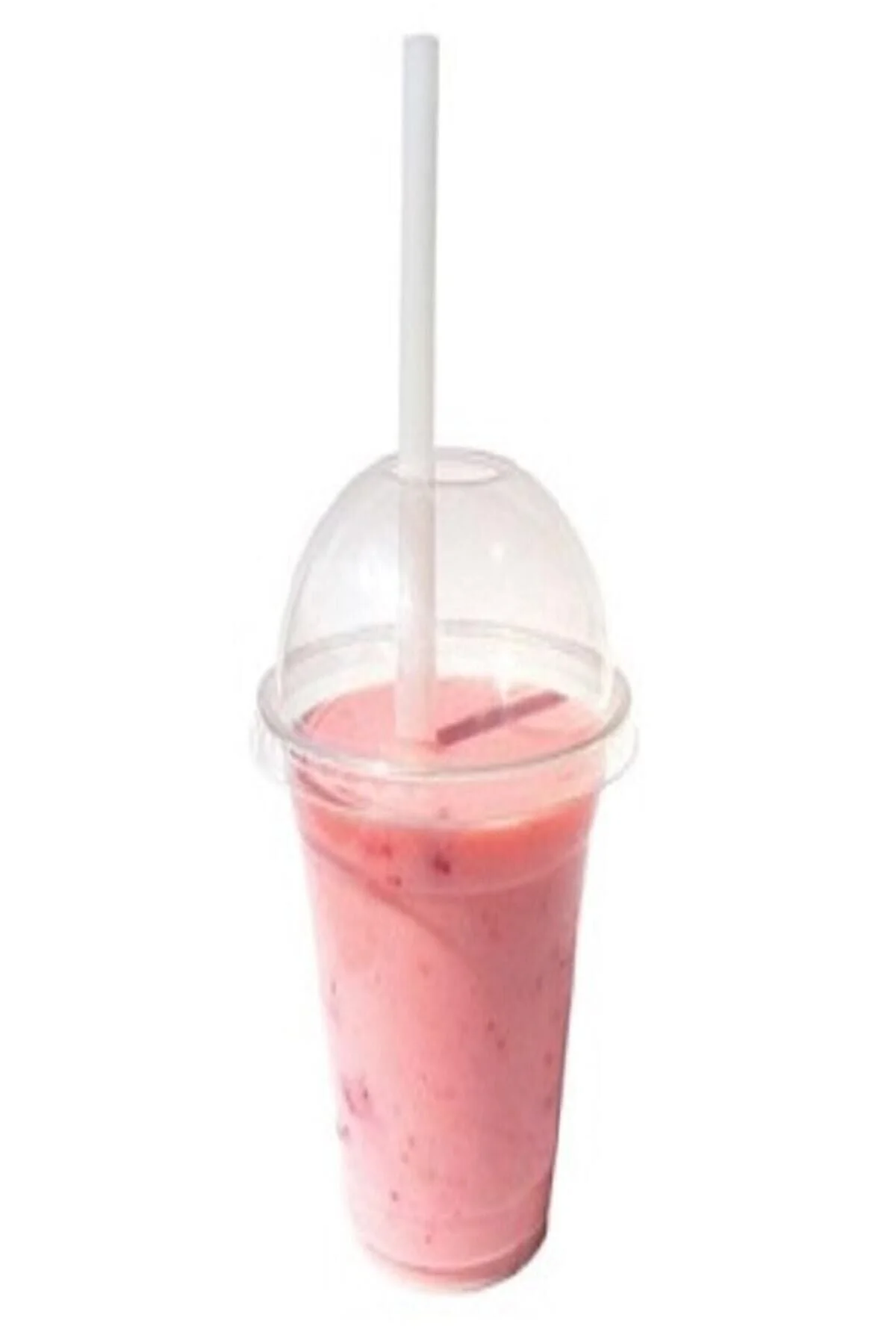 Plastik Pet Bardak(Kapakli) Şeffaf Milkshake 300 Cc - 20 Adet — Ev Tüketim Malzemesi (2)