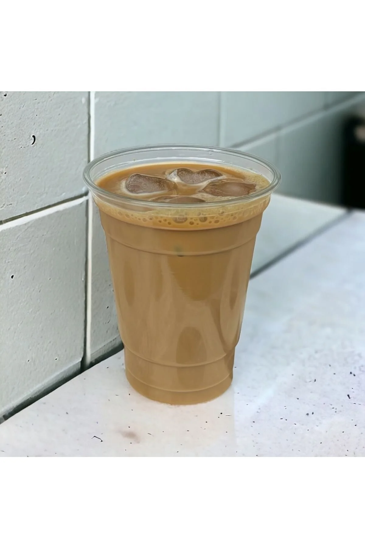 350cc Plastik Milkshake Limonata Bardağı Klips Kapaklı 50 Adet — Plastik Bardak (4)