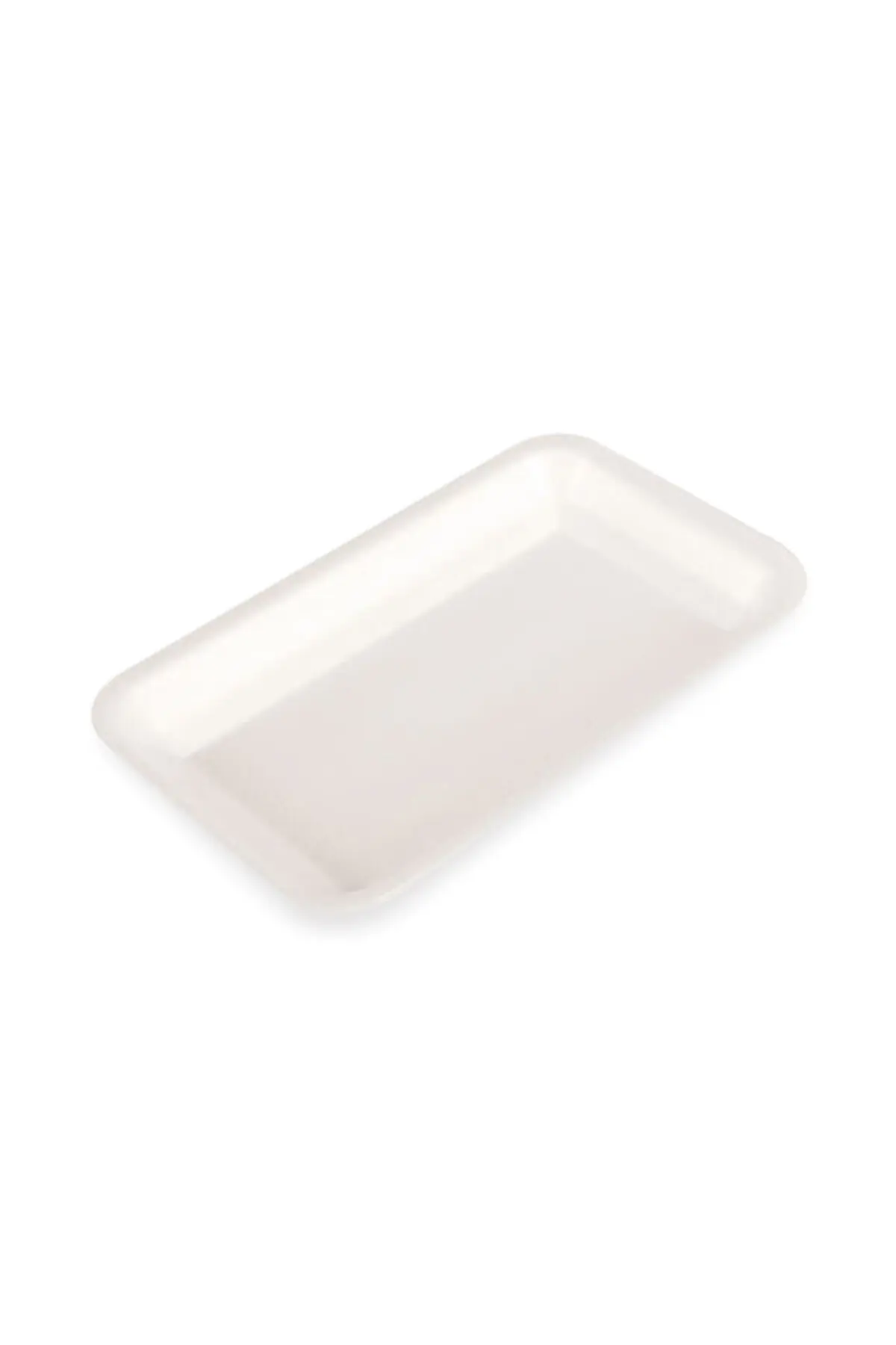 Beyaz Köpük Tabak 18x13 100 Adet - 500 Gr — Plastik Tabak