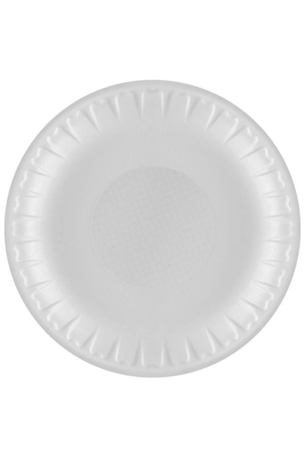17 Cm Yuvarlak Tabak 100 Adet — Plastik Tabak