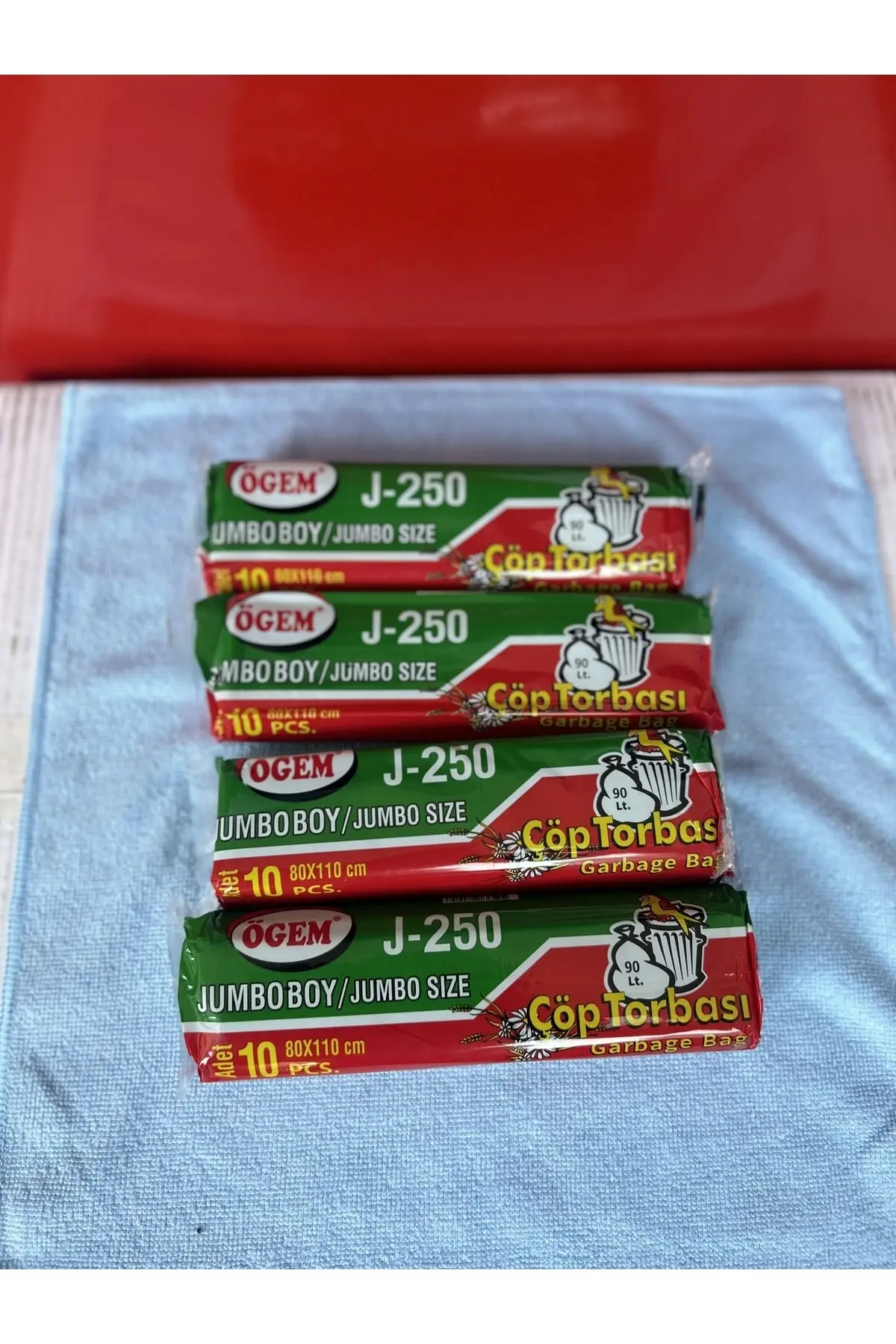 Çöp Poeşeti J - 250 4 Pk — Çöp Torbası