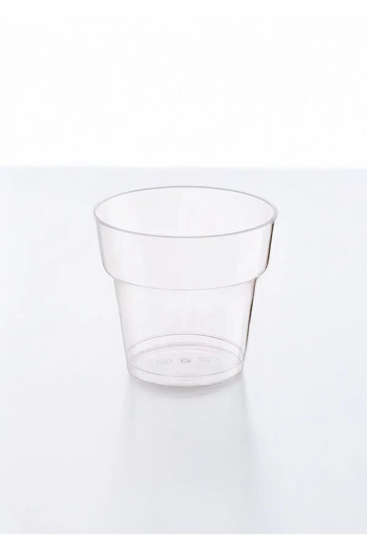 100 Adet Kristal Sert Plastik Şeffaf Pet Bardak 180 CC — Plastik Bardak (2)