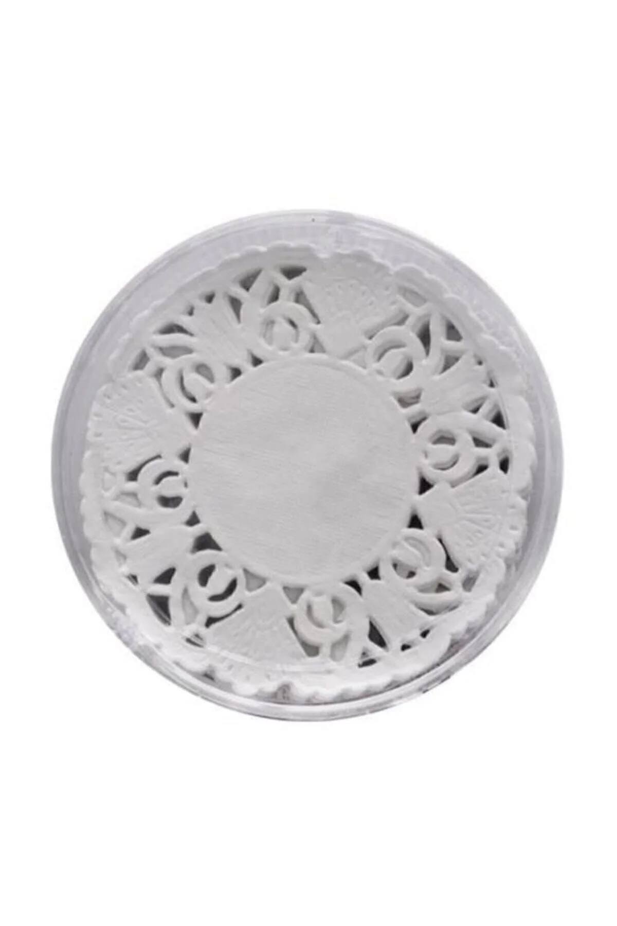 Kağıt Dantelli Çay Bardak Tabağı Altlığı 9 Cm - 500 Adet