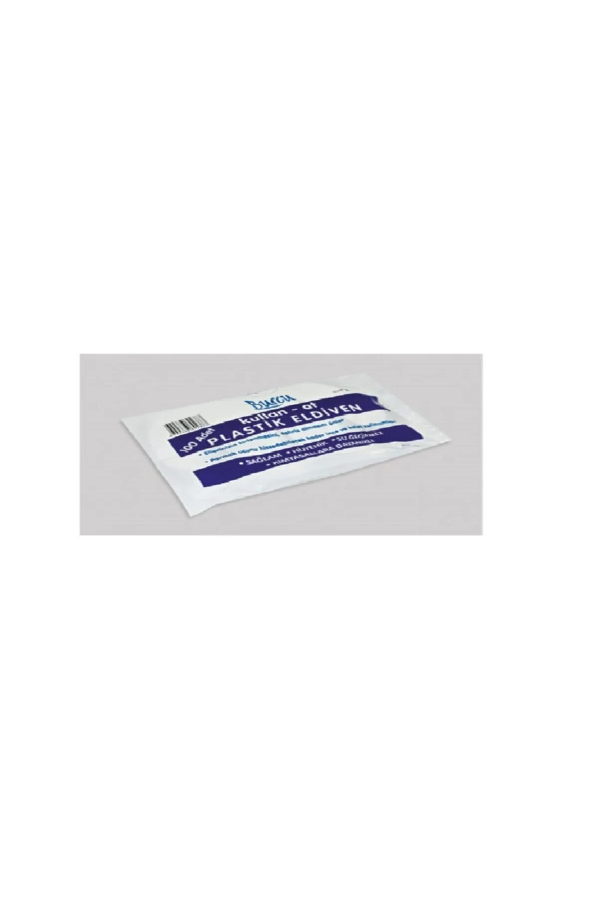 Şeffaf Poşet Hışır Eldiven Large 100 Lü Paket — Poşet (2)