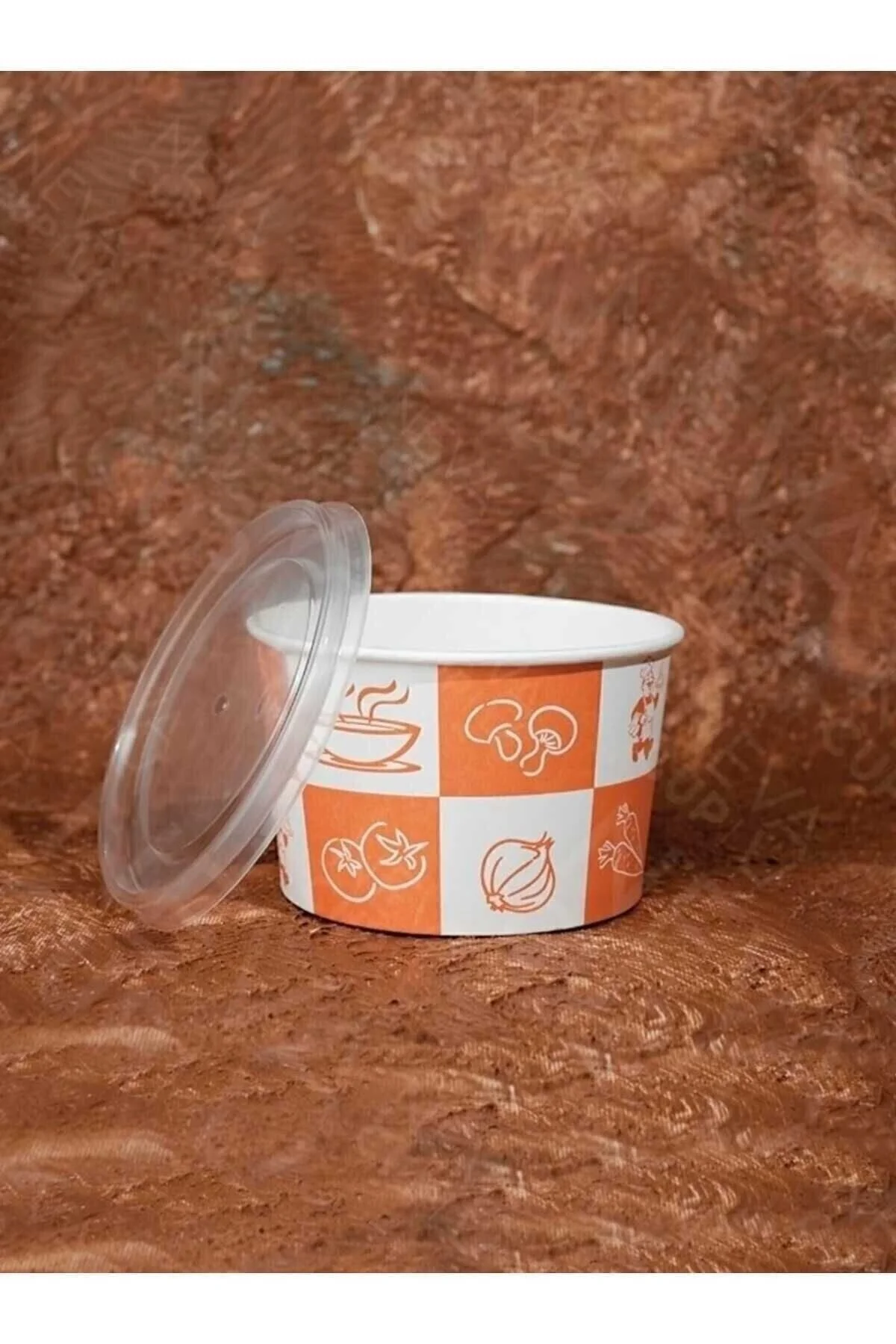 Kapaklı Aşure Kasesi 25'li — Plastik Tabak (2)
