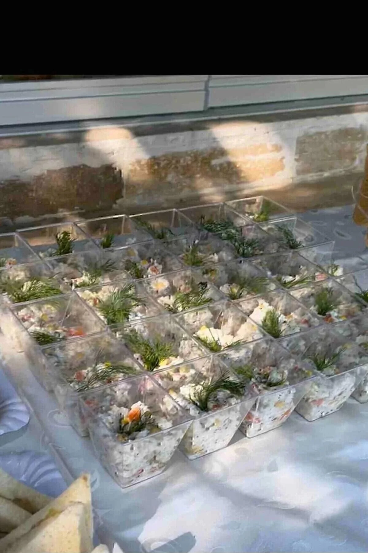 Kübik Prizma Mika Plastik Şeffaf Kapaksız Sunum Kabı 200 Cc 12 Adet Tatlı & Meze Ve Salata — Kase (5)