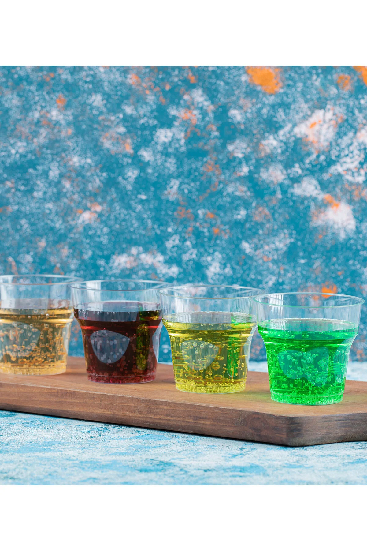 Lüx Kristal Bardak 100 Adet — Plastik Bardak (5)
