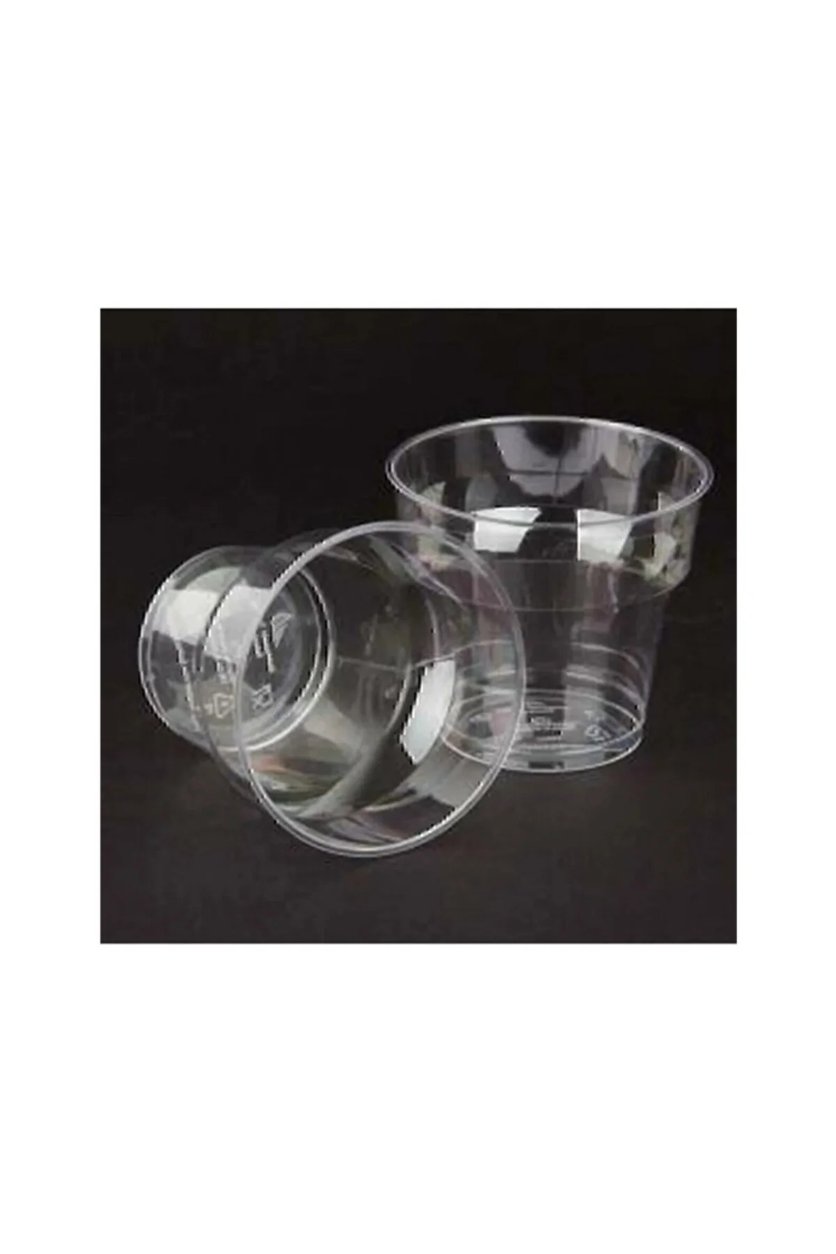 Lüx Kristal Bardak 100 Adet — Plastik Bardak (7)