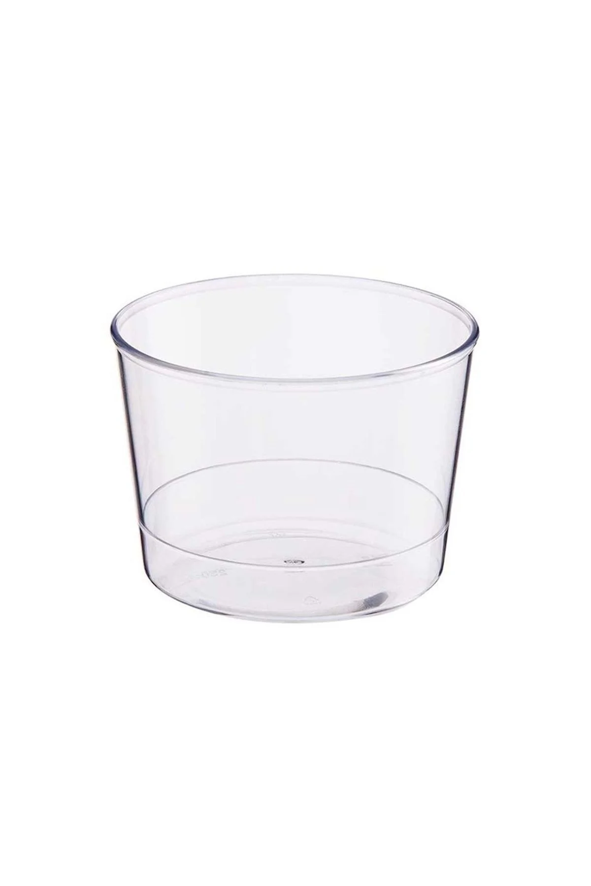 Plastik Tatlı Kabı 250 cc Paket 30 Adet — Kase