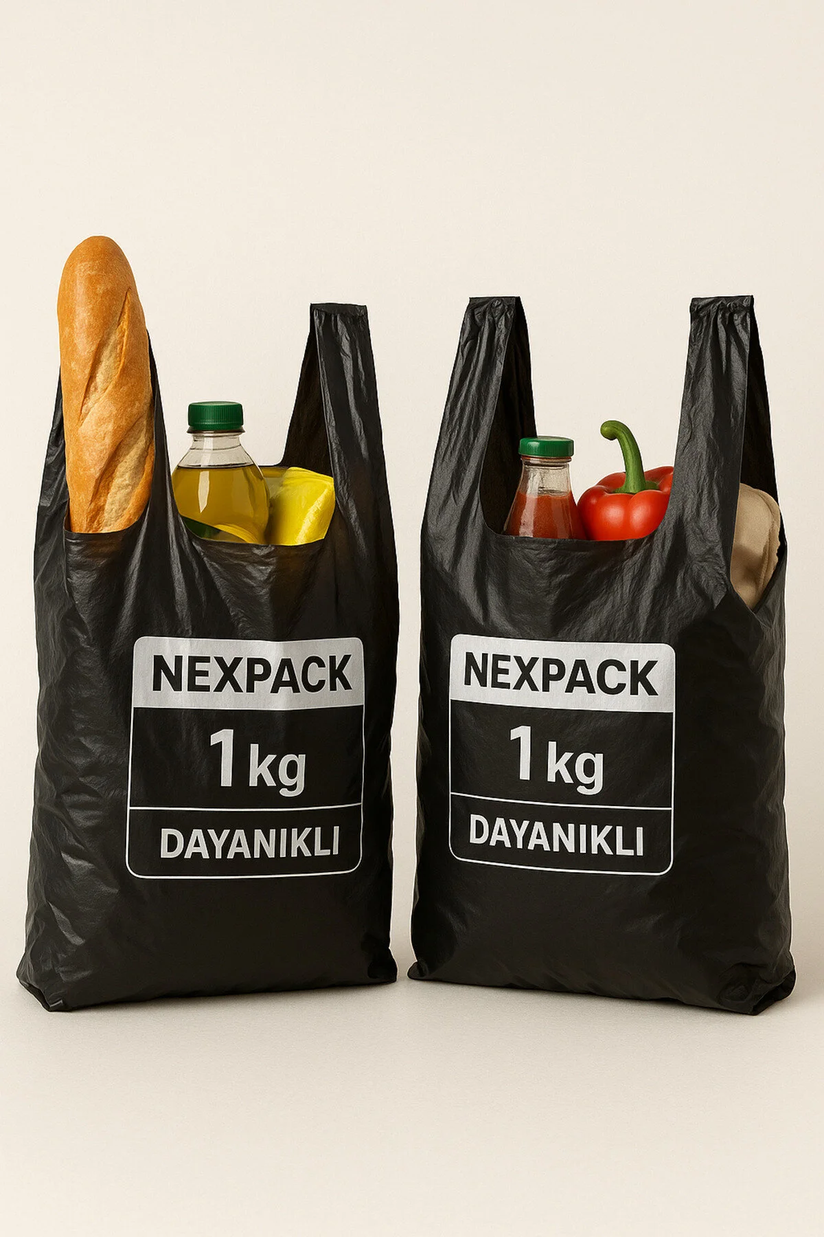 Atlet Poşet Siyah - Küçük Boy | 1 KG — Poşet (3)