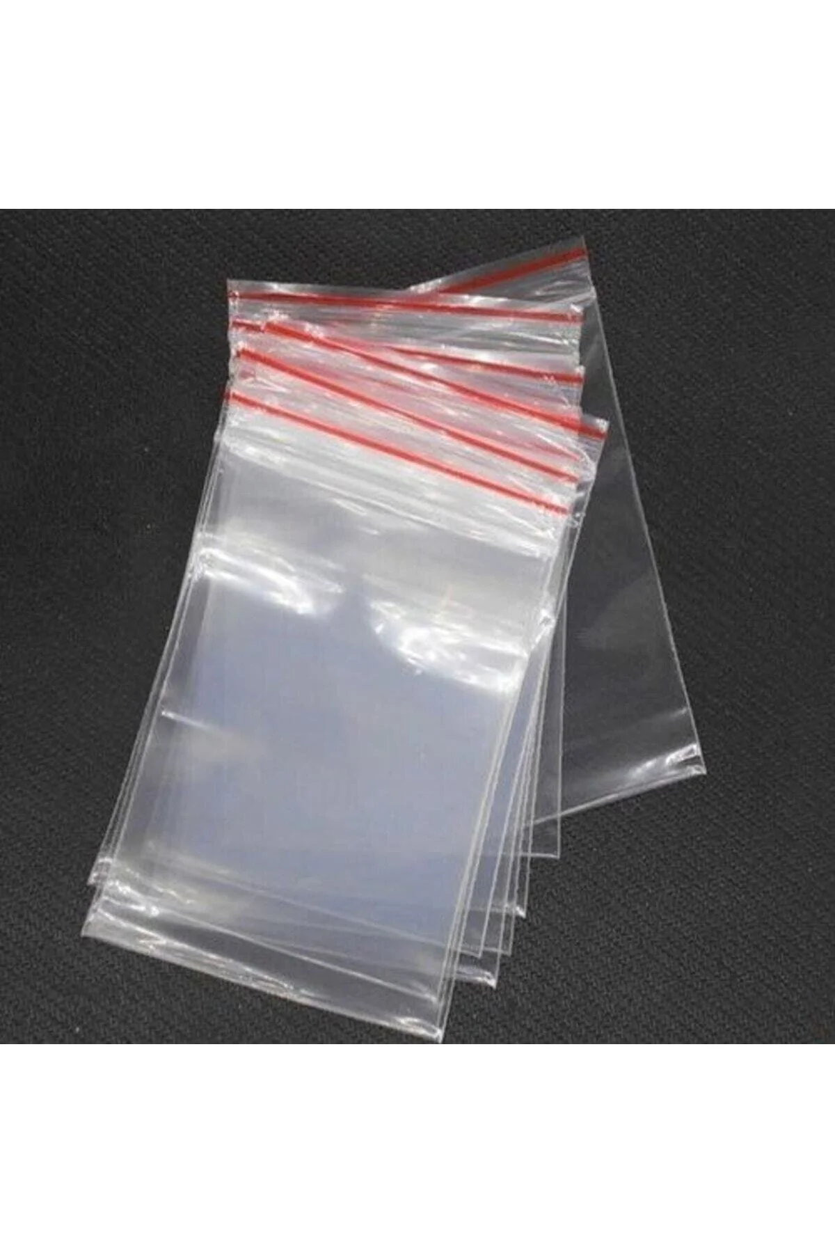 Kilitli Torba 6x7 Cm 100'lü Kilitli Buzdolabı Poşeti Şeffaf Kilitli Poşet Kilitli Saklama Poşeti — Buzdolabı Poşeti (4)
