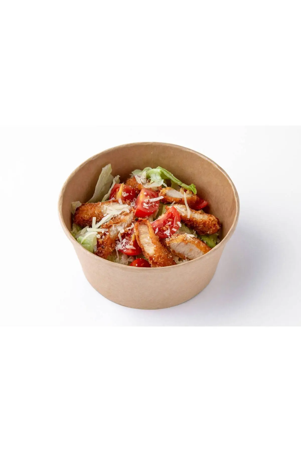 1300 CC Kraft Karton Salata Kasesi Kapaklı Bowl 10 Adet — Ev Tüketim Malzemesi (4)