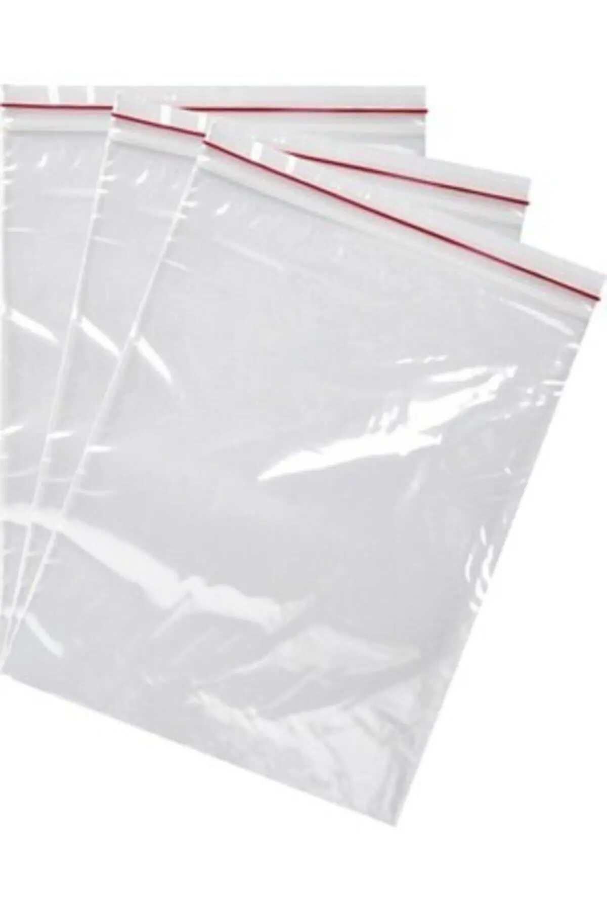 Kilitli Naylon Torba - 100lü - 8×10 Cm (Kinalik, Çerezli̇k, Si̇garalik Poşeti̇)
