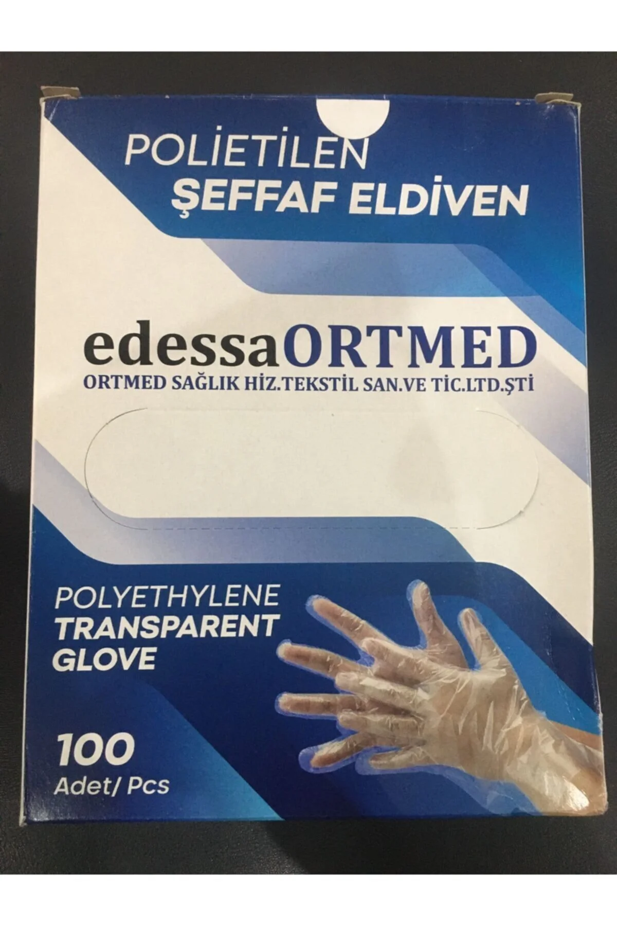 Polietilen Şefaf Eldiven 100 Adet — Hijyenik Eldiven (2)