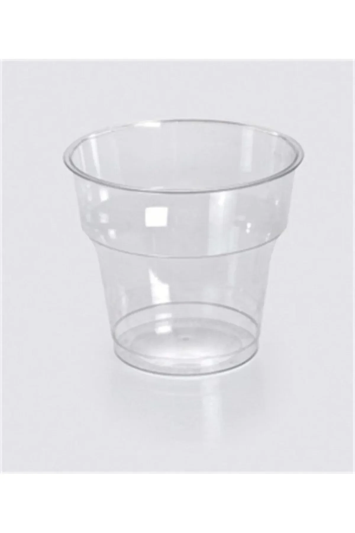 25 Adet Şeffaf Kristal Mika Bardak – Sert Plastik, | 180 cc (25’li Paket) — Plastik Bardak (2)