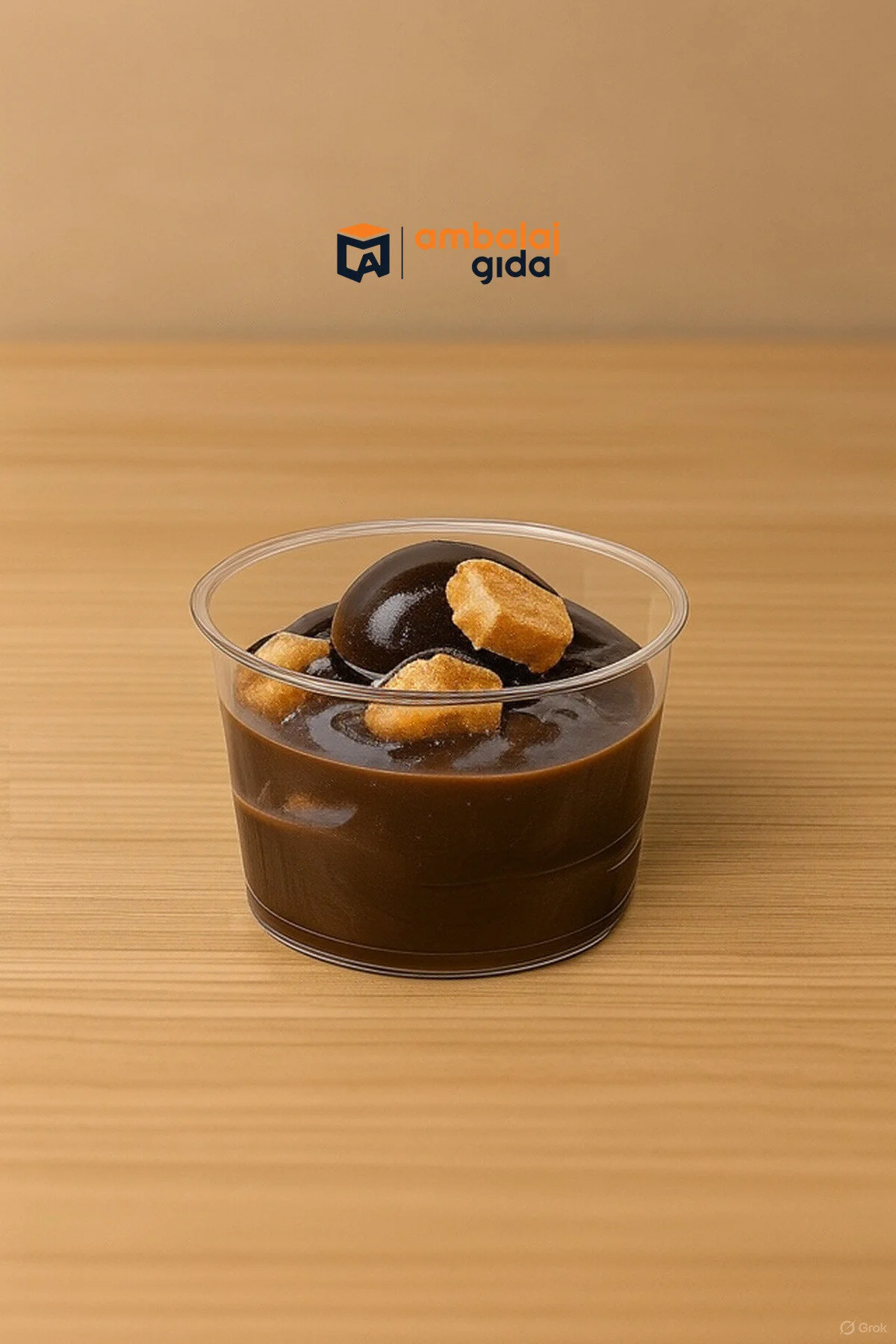 Plastik Bodega Plastik Tatlı Kabı 250 Cc - 20 Adet Tatlı Magnolia Profiterol Tiramisu Trileçe — Saklama Kabı (3)