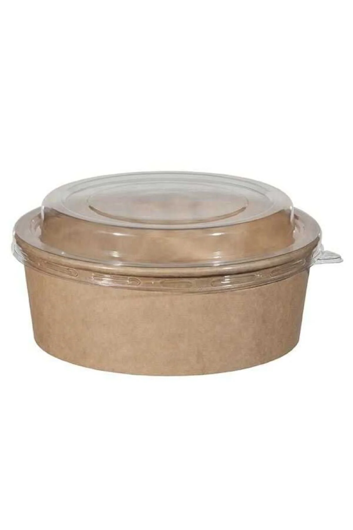 Kraft Karton Salata Kasesi 550cc Set (25 Adet)