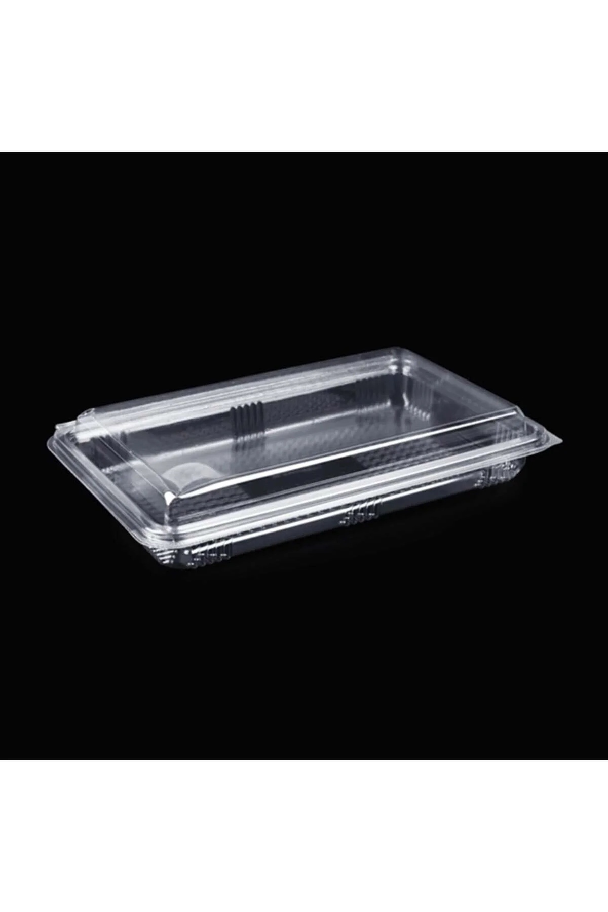 Plastik 500 gr Cc Şeffaf Baklava, Ekler, Çiğköfte Ve Sarma Kabı - 25 Adet — Ev Tüketim Malzemesi
