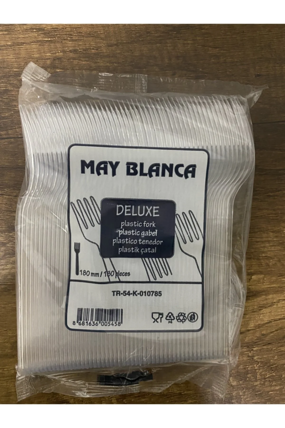 Kullan At Plastik Çatal+ Plastik Kaşık 100 Er Adet Set — Çatal & Bıçak & Kaşık (2)