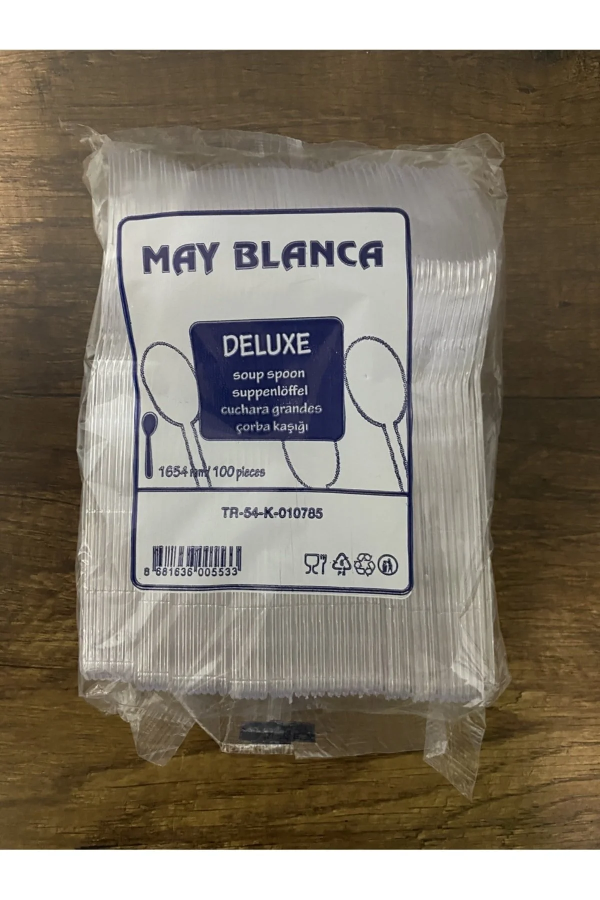 Kullan At Plastik Çatal+ Plastik Kaşık 100 Er Adet Set — Çatal & Bıçak & Kaşık (3)