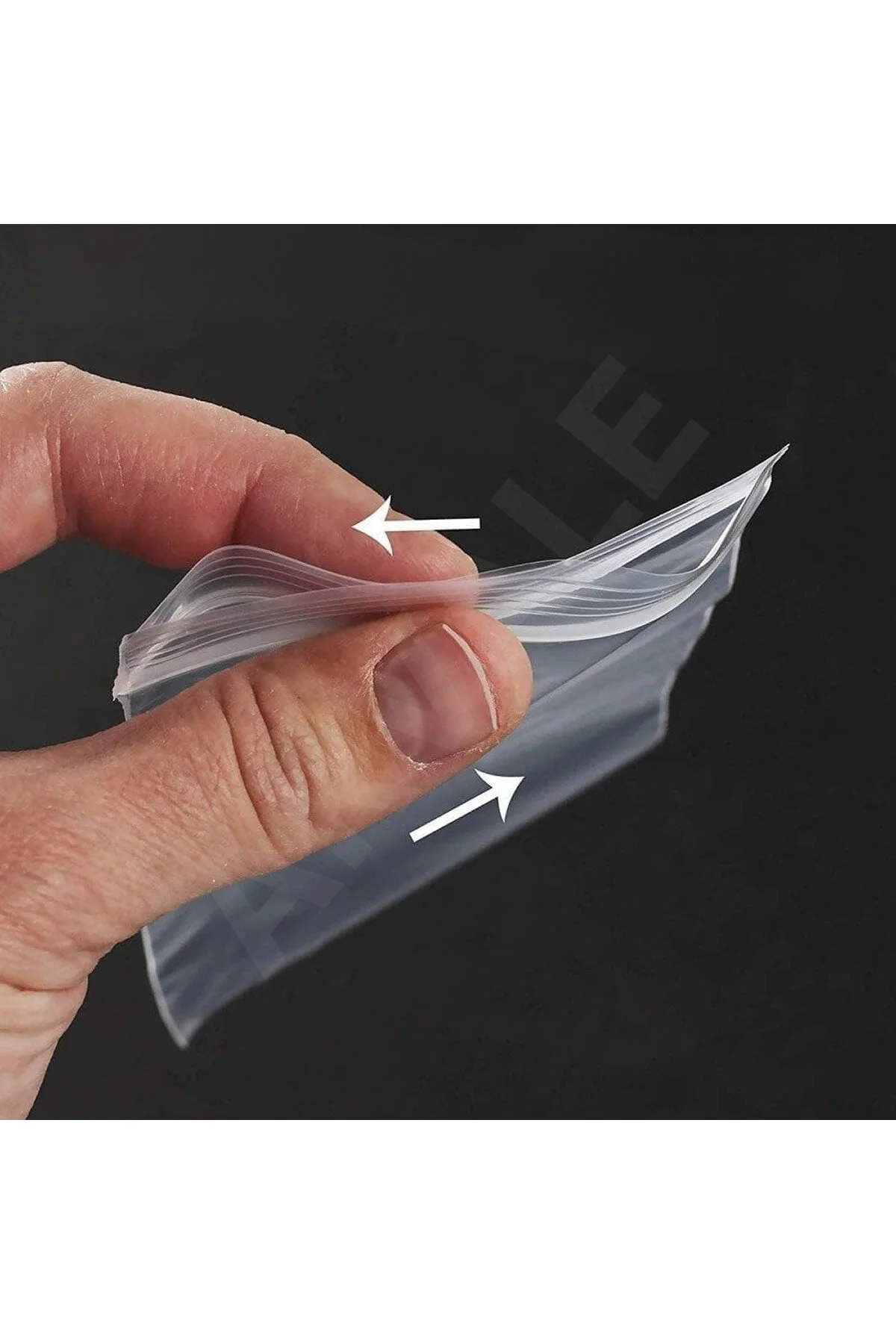 Şeffaf Kilitli Torba | Ziplock | Saklama Poşeti 7x9 Cm - 100'lü — Buzdolabı Poşeti (6)