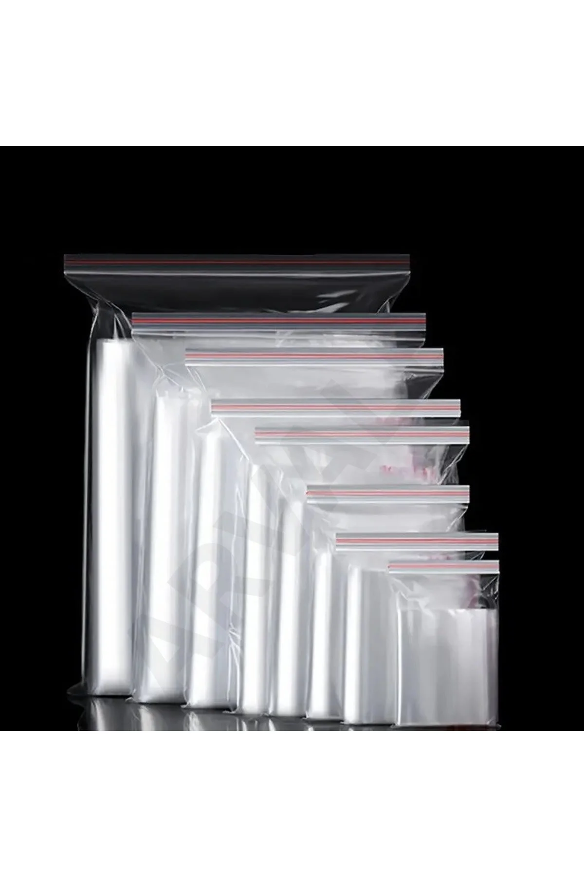Şeffaf Kilitli Torba | Ziplock | Saklama Poşeti 7x9 Cm - 100'lü — Buzdolabı Poşeti (7)