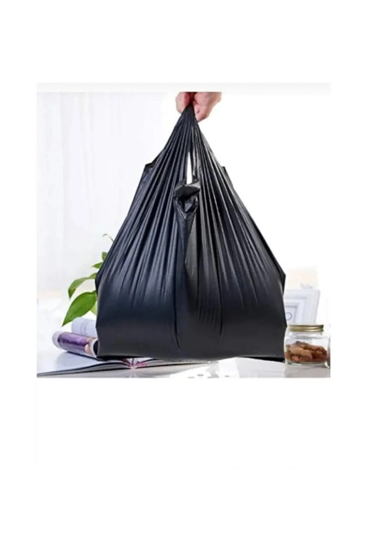 Siyah büyük boy atlet poşet 1 kg — Poşet (2)