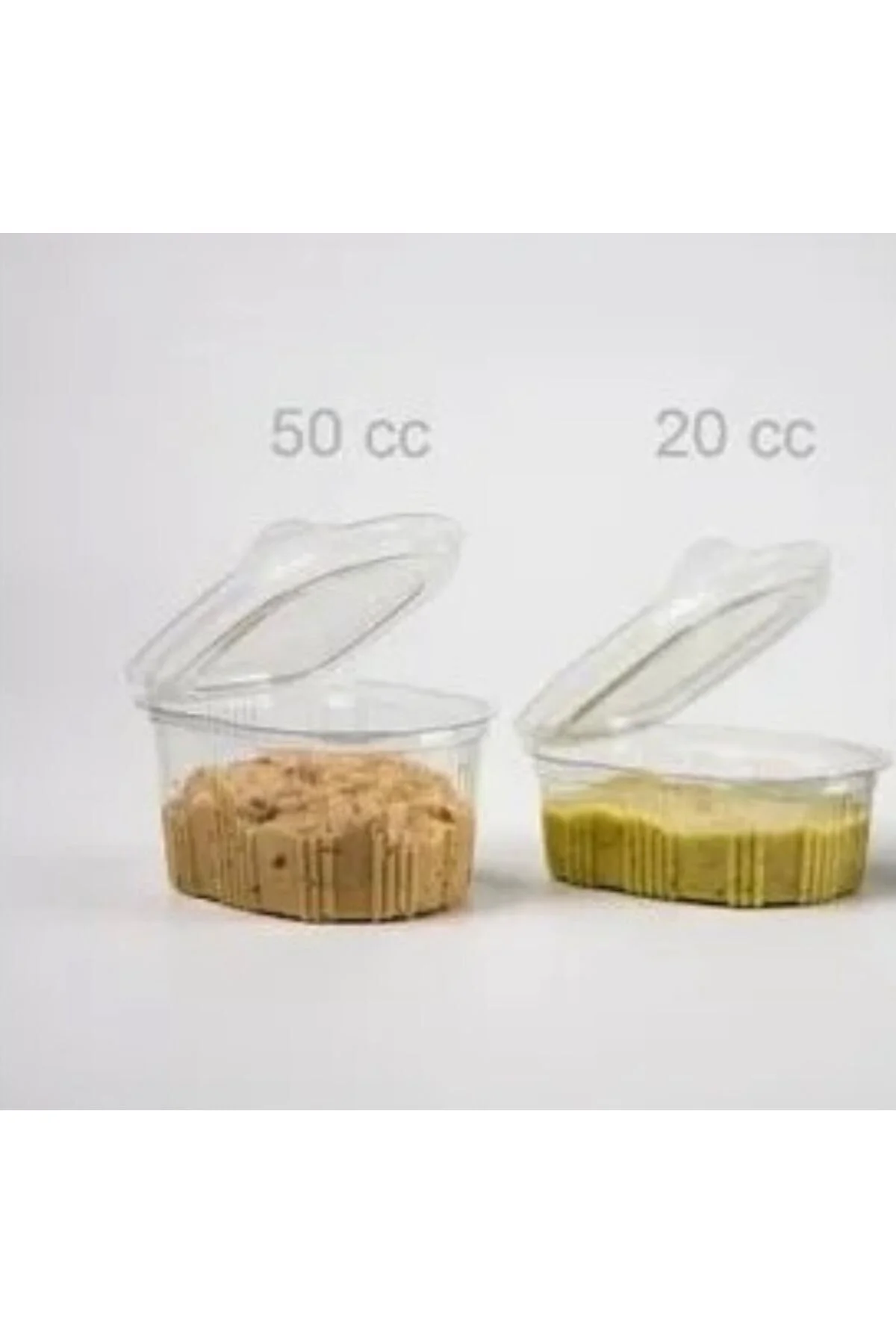 Sos Kabı Plastik 50 Cc 100’lü Et Suyu Saklama Kabı Sos Kabı — Saklama Kabı