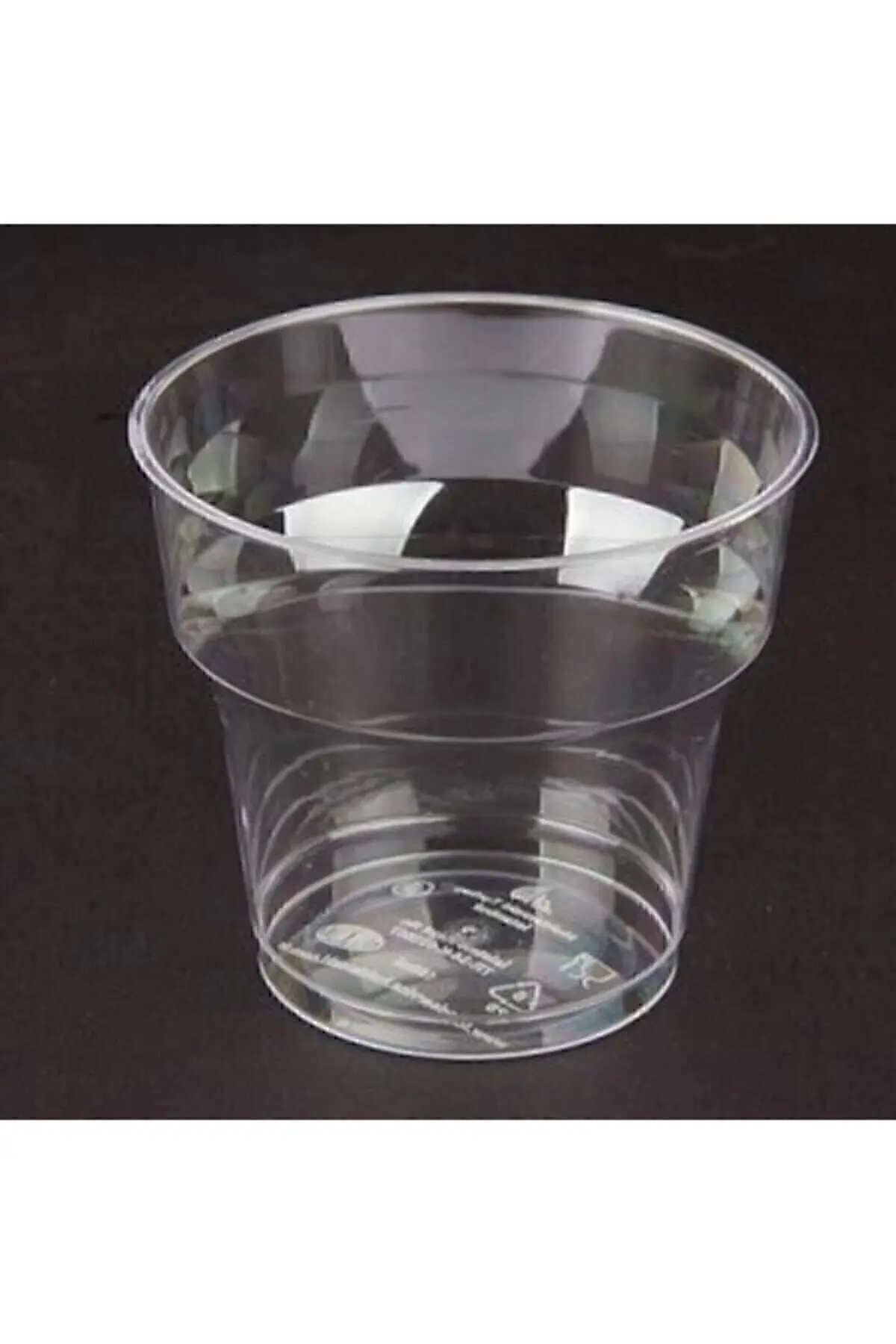 Şeffaf Kristal Mika Plastik Bardak 180 Cc 15 Adet 5191935 — Plastik Bardak