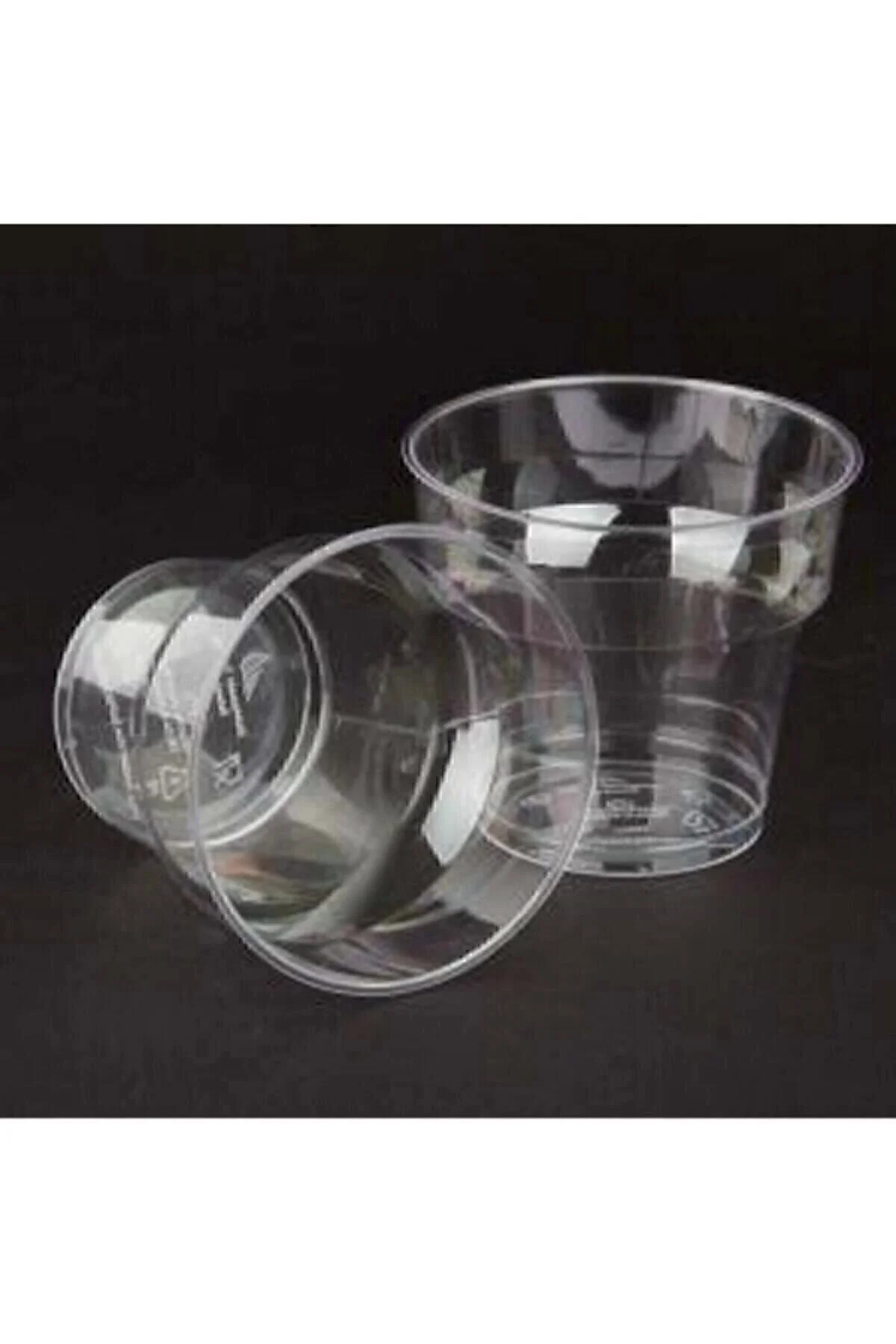 Şeffaf Kristal Mika Plastik Bardak 180 Cc 15 Adet 5191935 — Plastik Bardak (2)