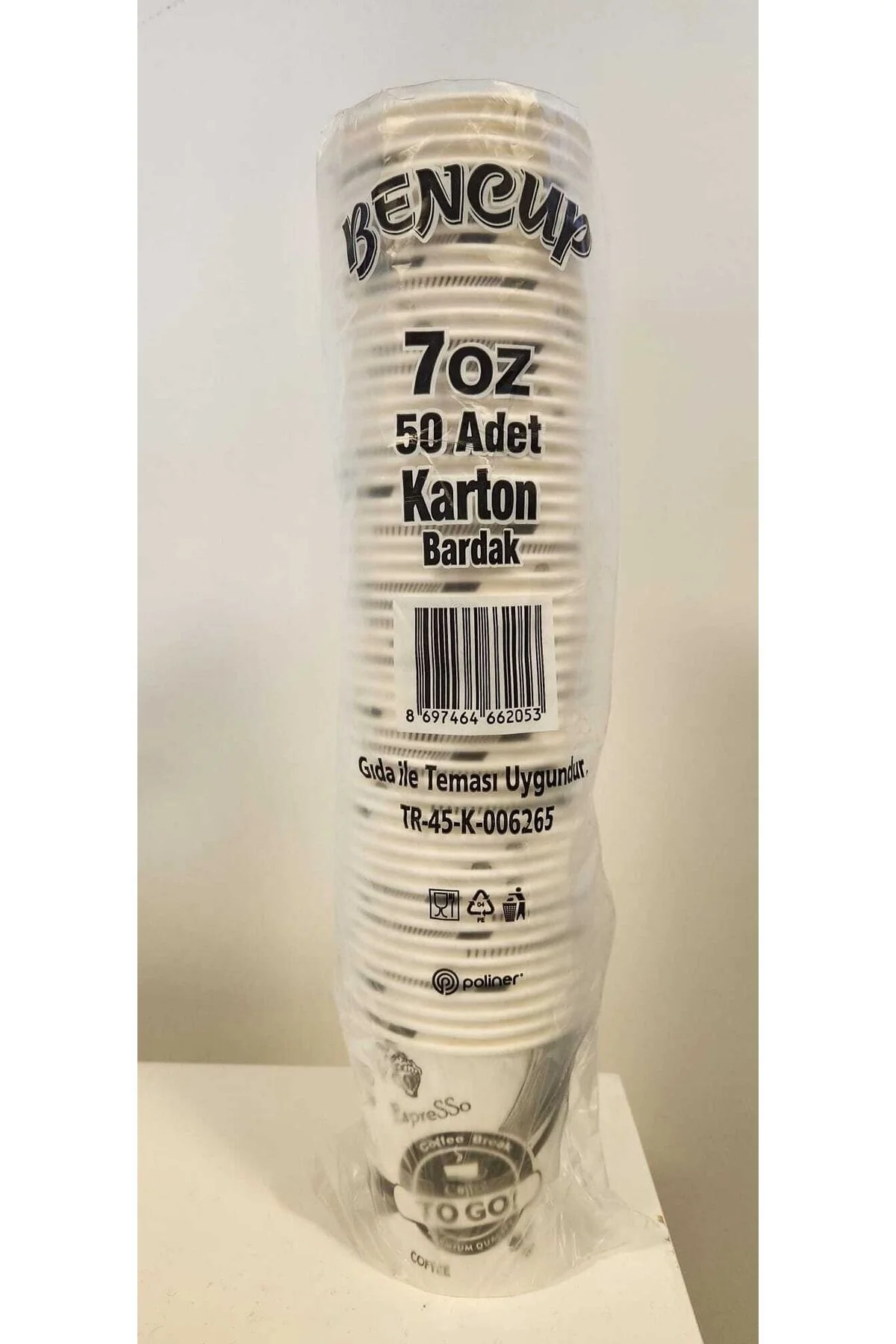 Karton Bardak 7 Oz 50 — Plastik Bardak (2)