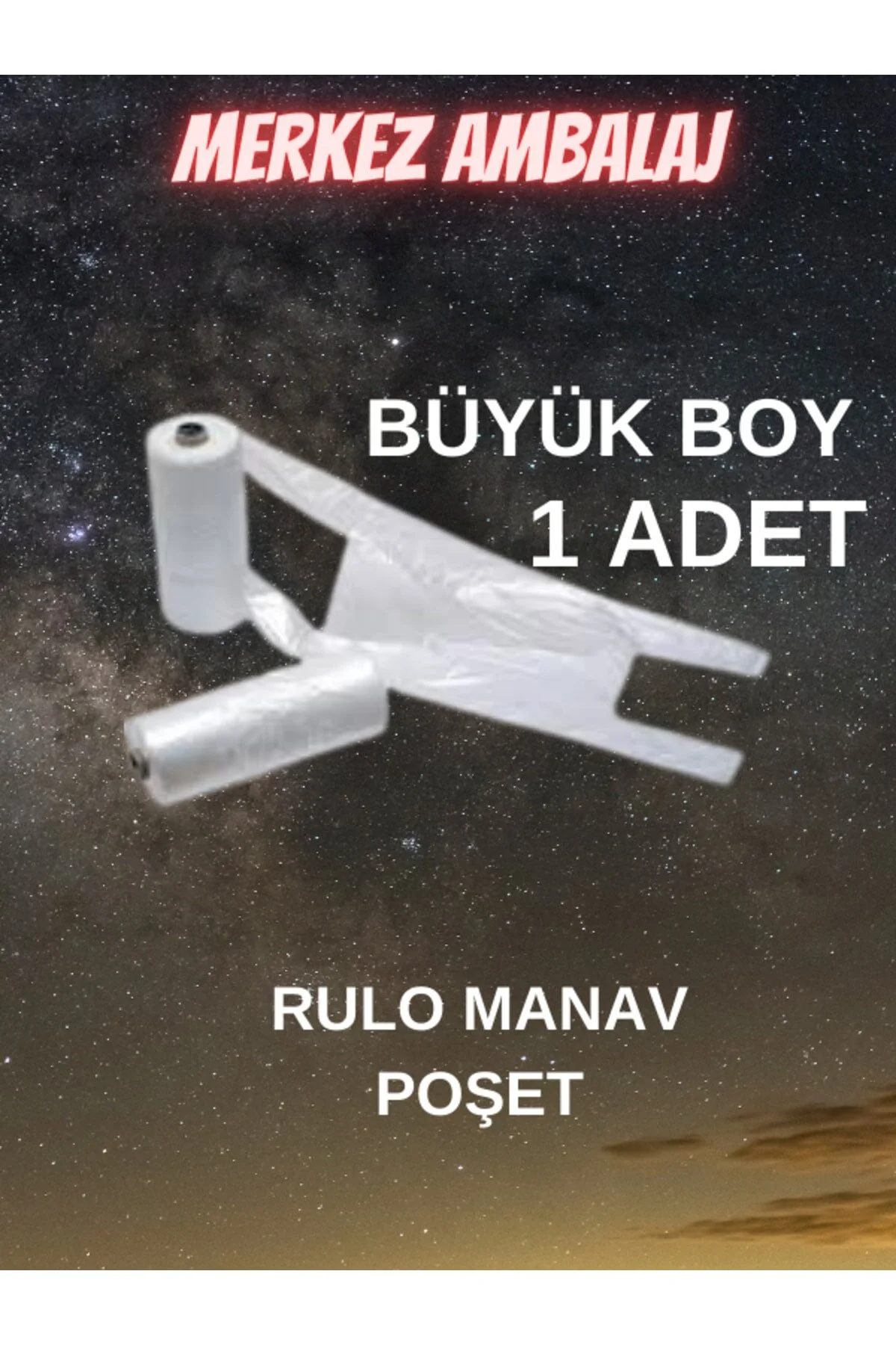 Büyük Boy Rulo Poşet 1 Adet Çi̇ğköfte Döner Dürüm Manav Pastahane Sebze Meyve — Poşet