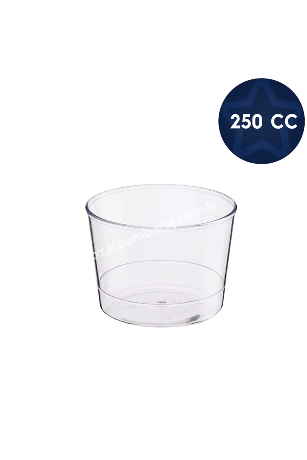 Kapaklı Sert Plastik Kase 250 CC 10 Adet Magnolya, Sütlü Tatlı, Aşure, Salata, Meze Kasesi — Ev Tüketim Malzemesi (3)