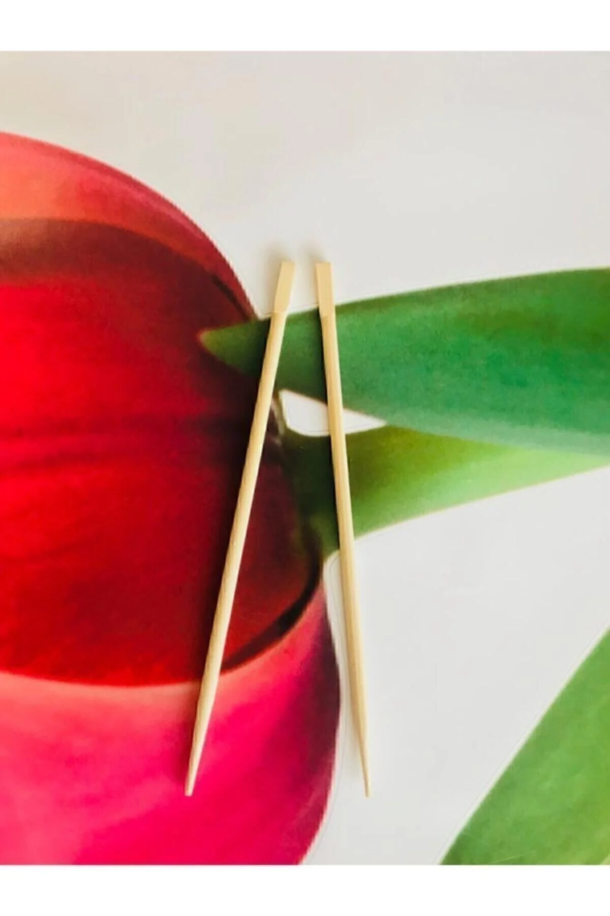 Bamboo Chopsticks 2'li Çin Yemek Çubuğu — Servis Seti (2)