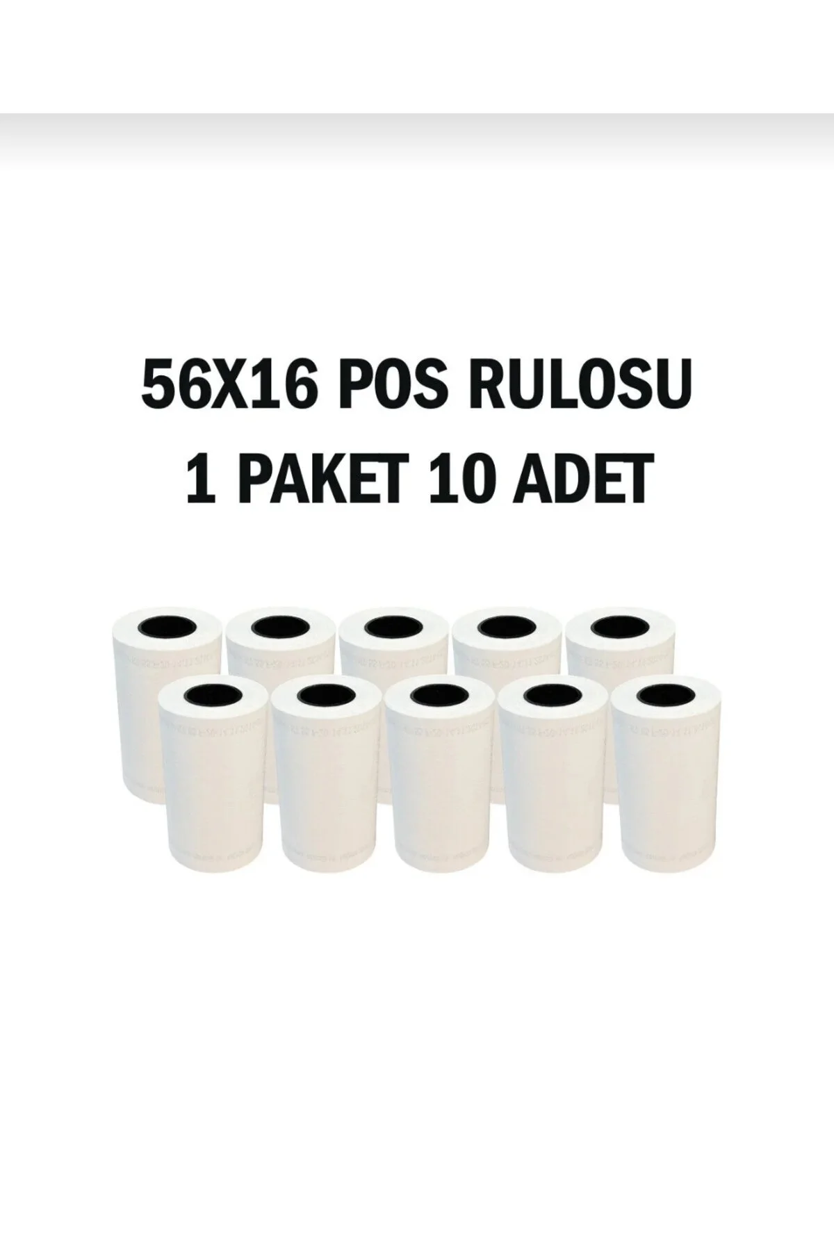 56x16 Termal Pos Rulosu 1 Paket 10 Adet — Termal Rulo