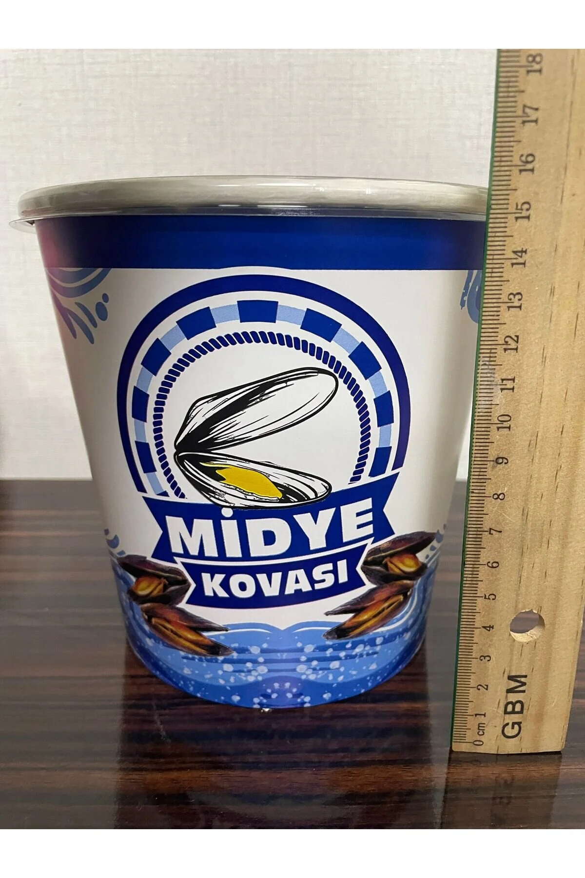 2500 CC 85OZ Mi̇dye Kovasi Kapakli 10 Adet — Yemek Kabı (5)