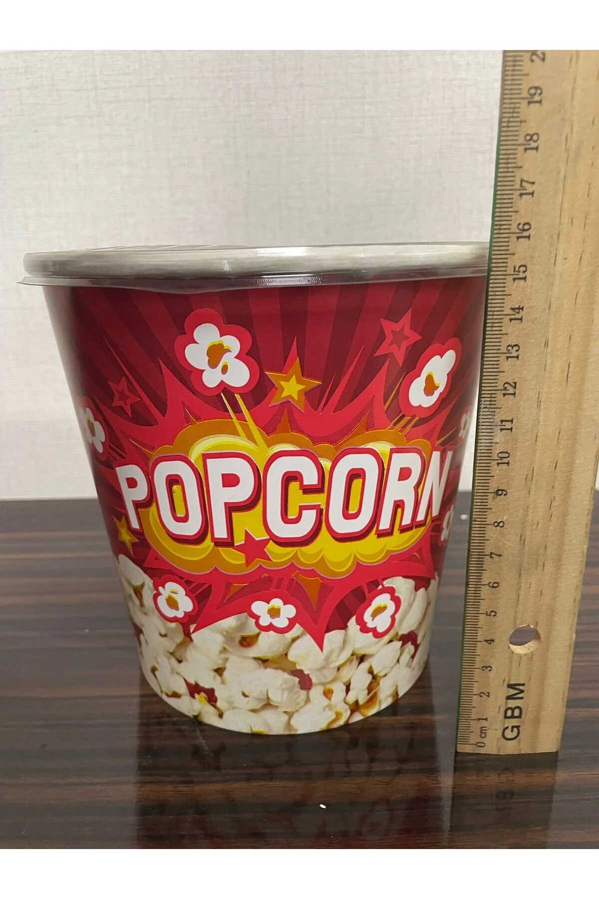 2500 CC 85OZ Popcorn Misir Kovasi Kapakli 10 Adet — Yemek Kabı (4)
