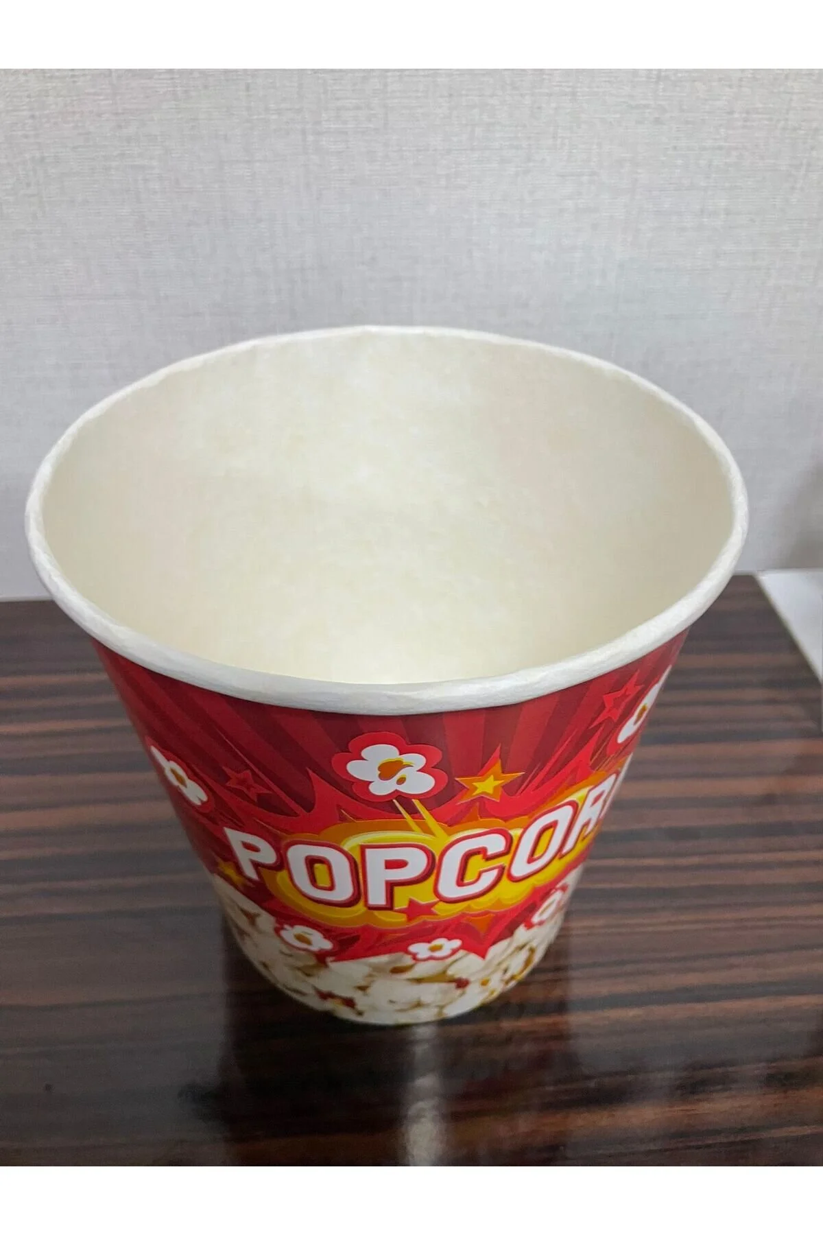 2500 CC 85OZ Popcorn Misir Kovasi Kapakli 10 Adet — Yemek Kabı (5)