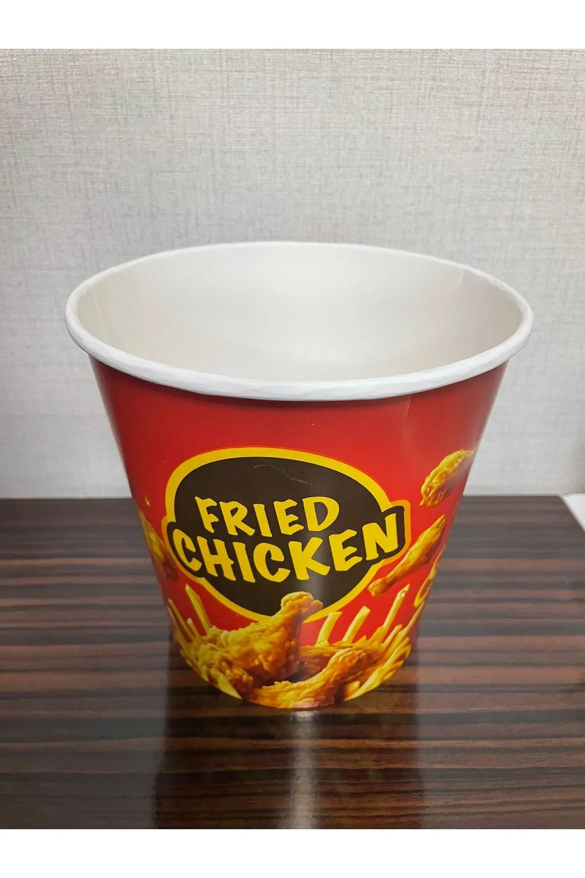 2500 CC 85OZ Çitir Tavuk Kovasi Kapakli 10 Adet — Yemek Kabı (2)