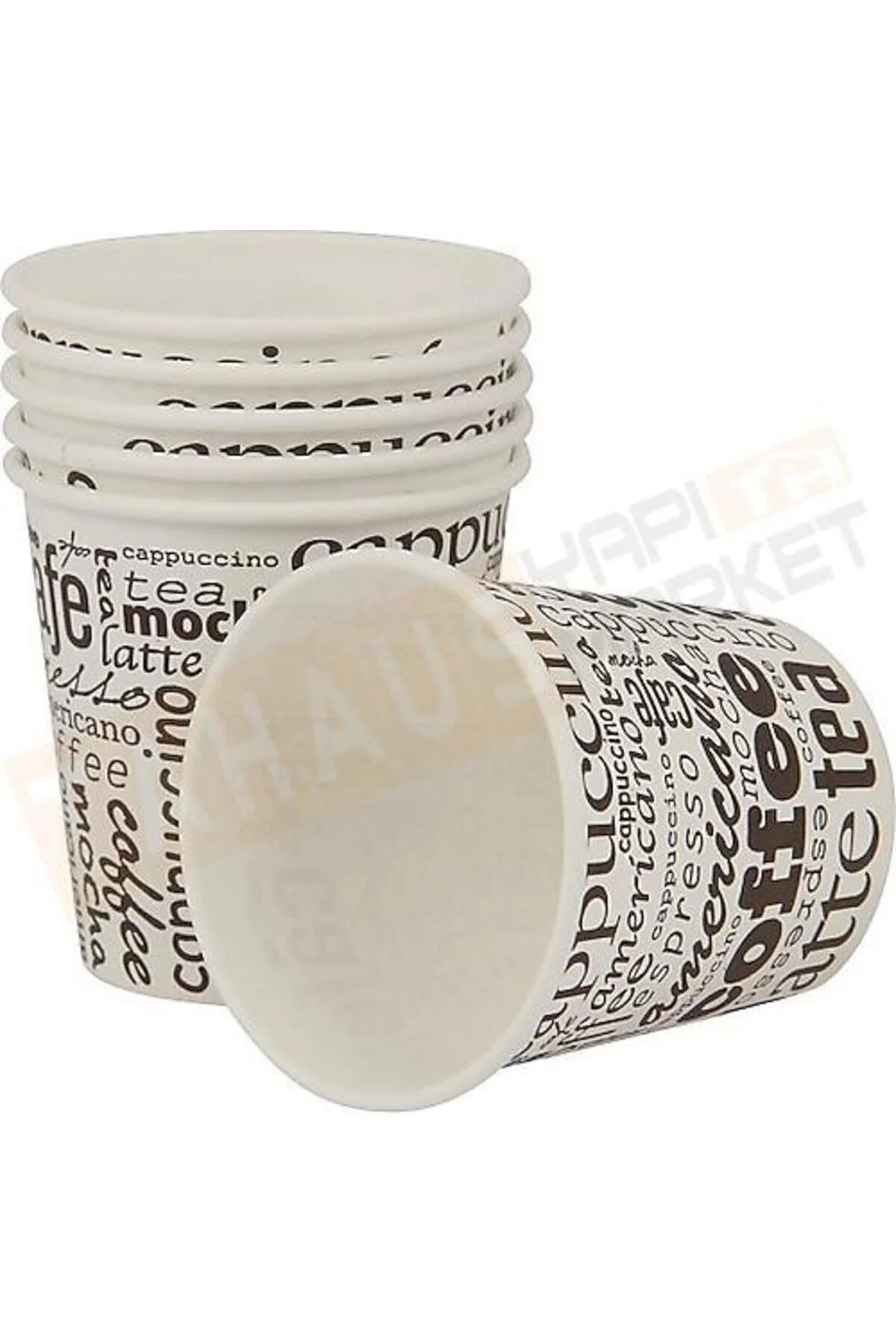 200 Adet Kahve Bardağı Karton Bardak 4 Oz 200 Adet Kullan At — Poşet
